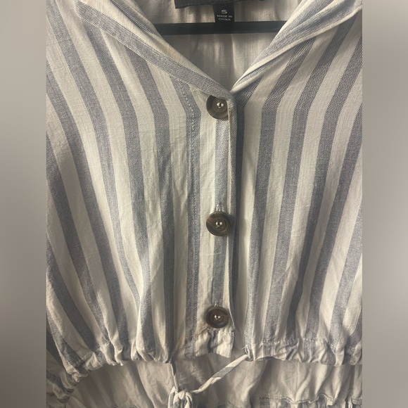 Cute cropped collared blouse - Picture 5 of 6